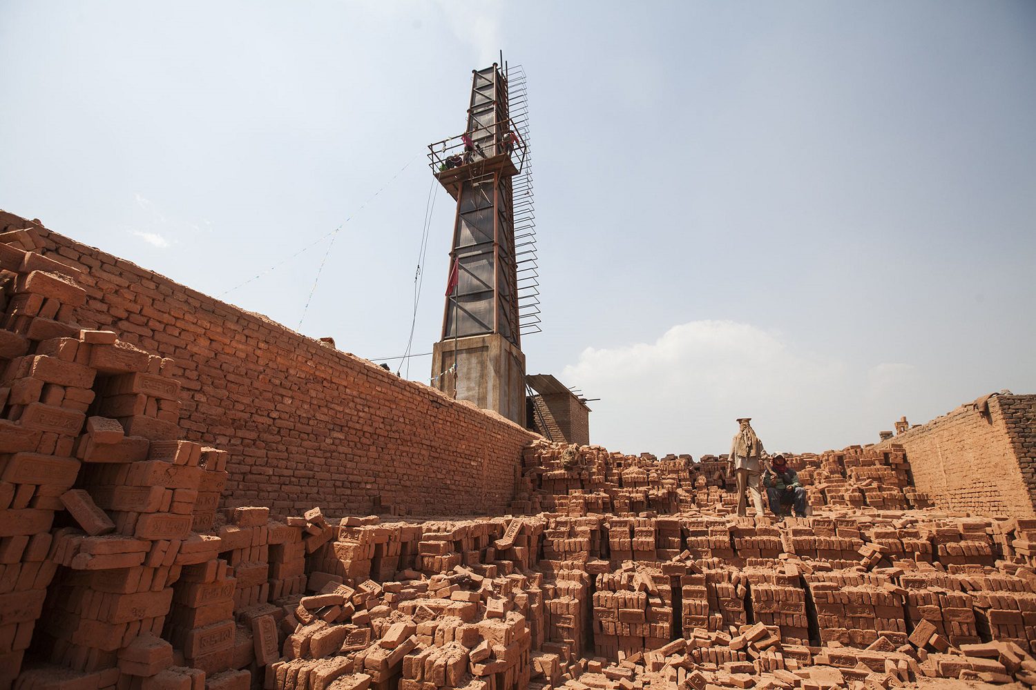 Improved Fixed Chimney Project at R.K Brick Industry.