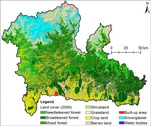 Land cover (2000) map of KL