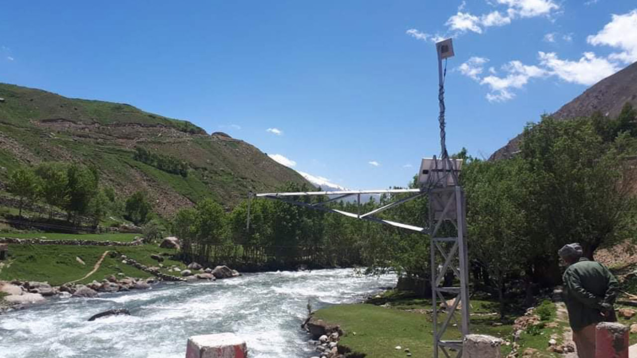 CBFEWS-Installed-at-Pariyan-District of Panjshir Province, credit AKAH Afghanistan