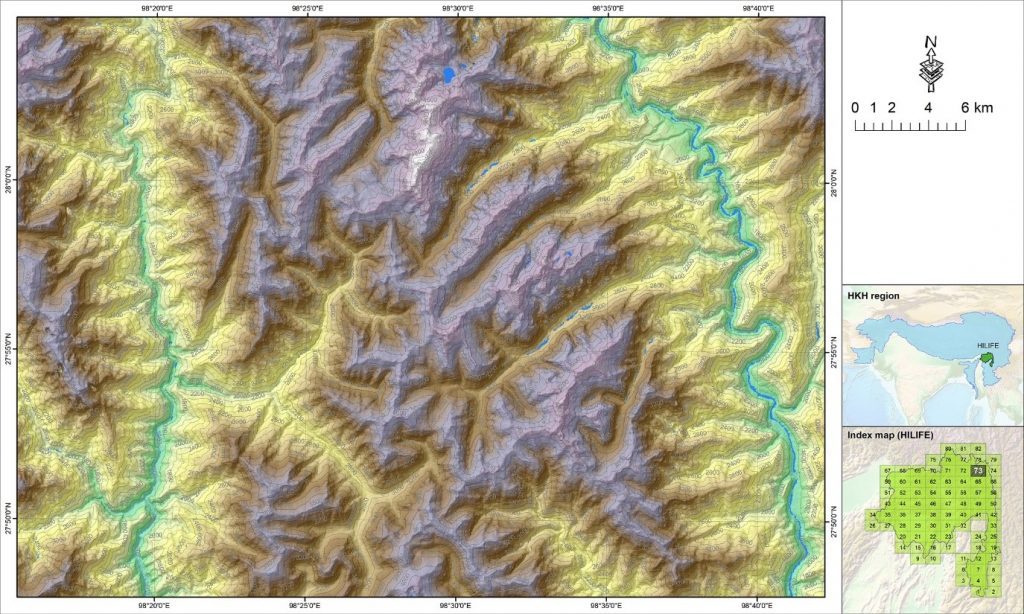 Examples of 3D visualization map