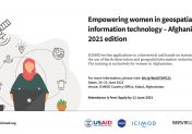 Empowering women in geospatial information technology – Afghanistan 2021 edition