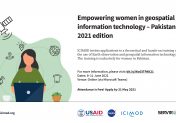 Empowering women in geospatial information technology – Pakistan 2021 edition