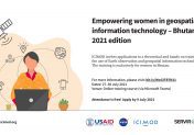 Empowering women in geospatial information technology – Bhutan 2021 edition