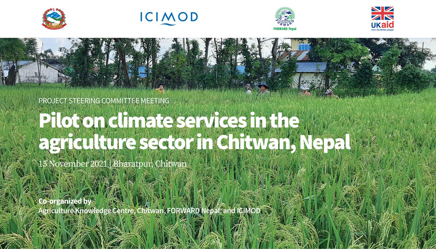 Pilot on climate services in the agriculture