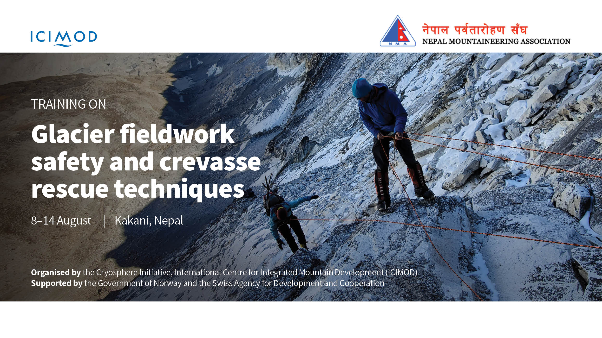 Glacier fieldwork safety and crevasse rescue techniques