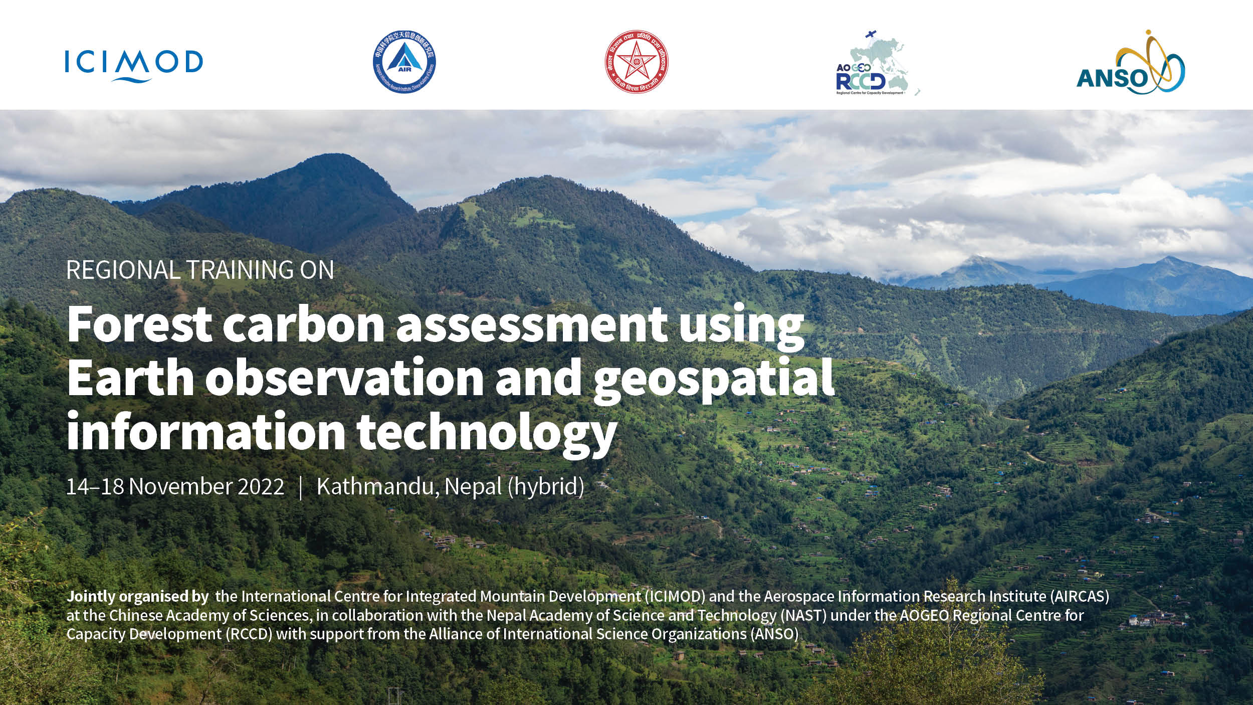 Forest carbon assessment using Earth observation and geospatial information technology