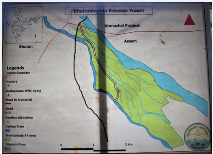 The Bhairabkunda Reserve Forest  