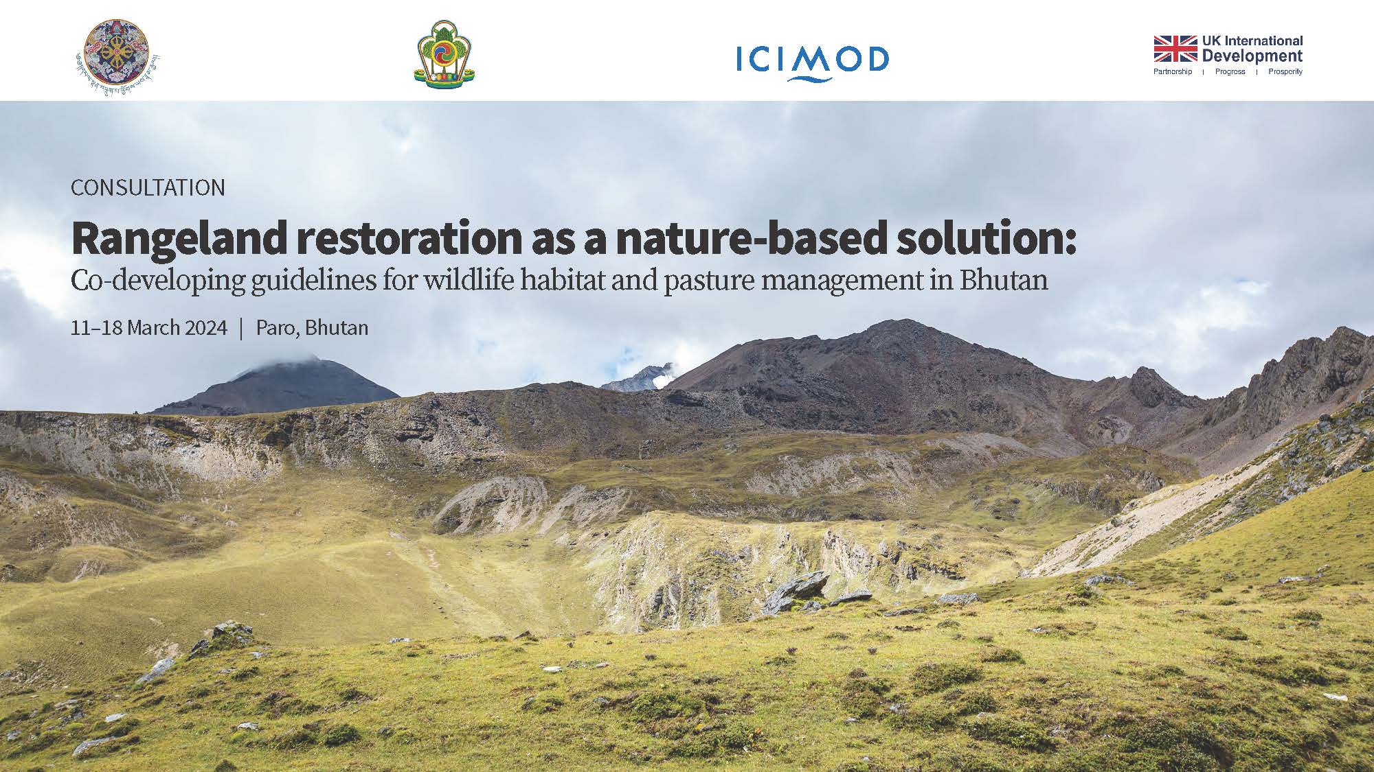 Rangeland restoration as a nature-based solution: Co-developing guidelines for wildlife habitat and pasture management in Bhutan
