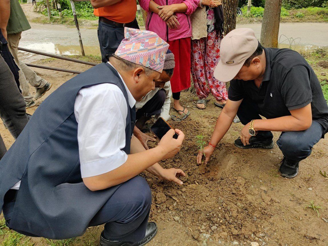 The Mayor and Chief Administrative Officer of Dhankuta